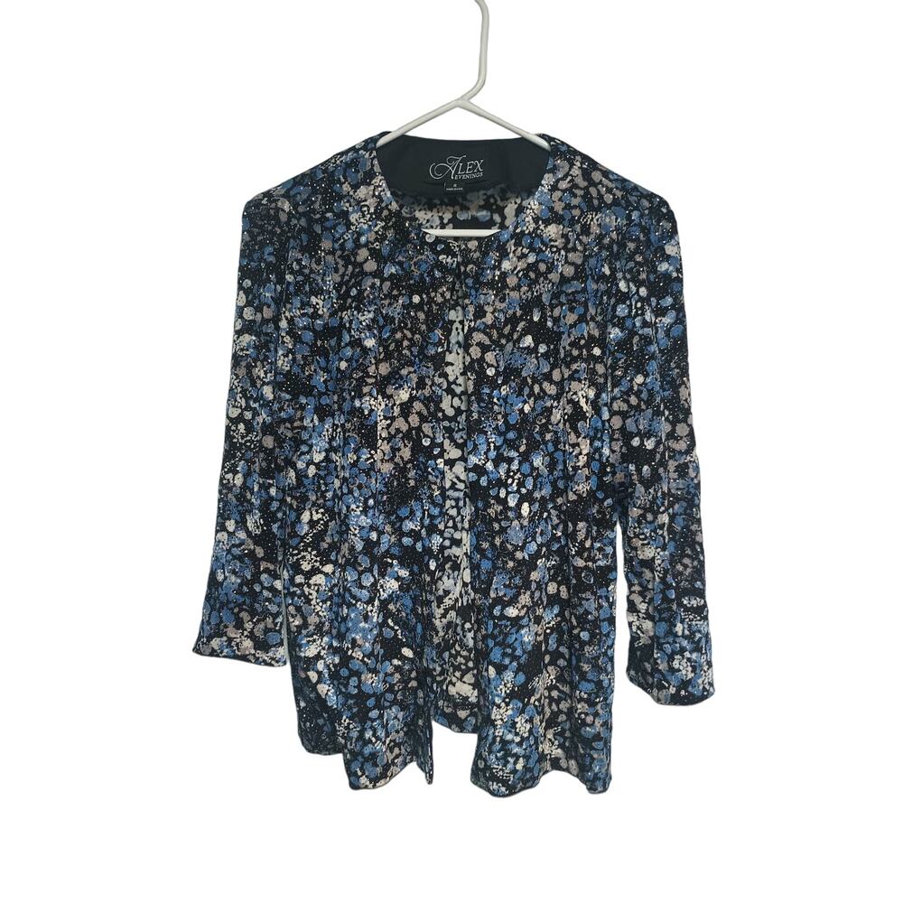 Alex Evenings Women's Cardigan Size Small